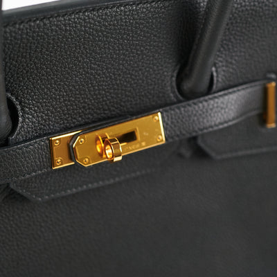 Hermes Birkin 35 Epsom Bag Navy - THE PURSE AFFAIR