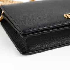 Gucci Black Wallet On Chain WOC