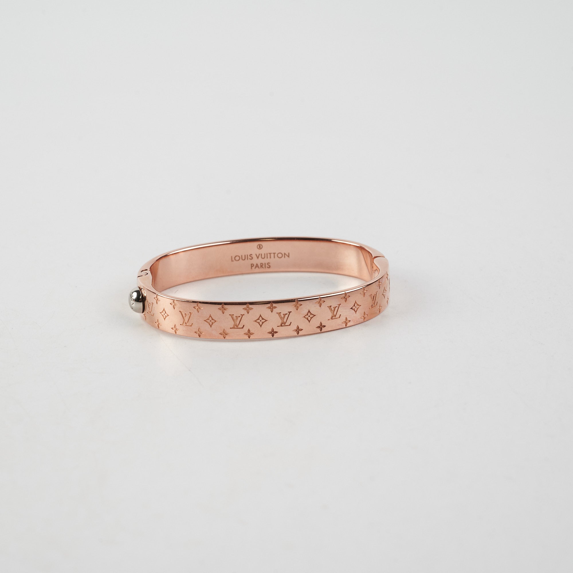 Nanogram bracelet Louis Vuitton Pink in Metal - 37470336