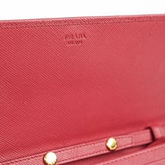 Prada Pink Long Wallet On Chain WOC