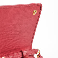 Prada Pink Long Wallet On Chain WOC