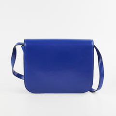 Celine Medium Royal Blue Box Crossbody Bag