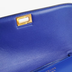 Celine Medium Royal Blue Box Crossbody Bag