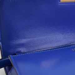 Celine Medium Royal Blue Box Crossbody Bag