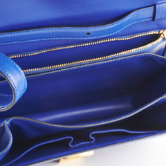 Celine Medium Royal Blue Box Crossbody Bag