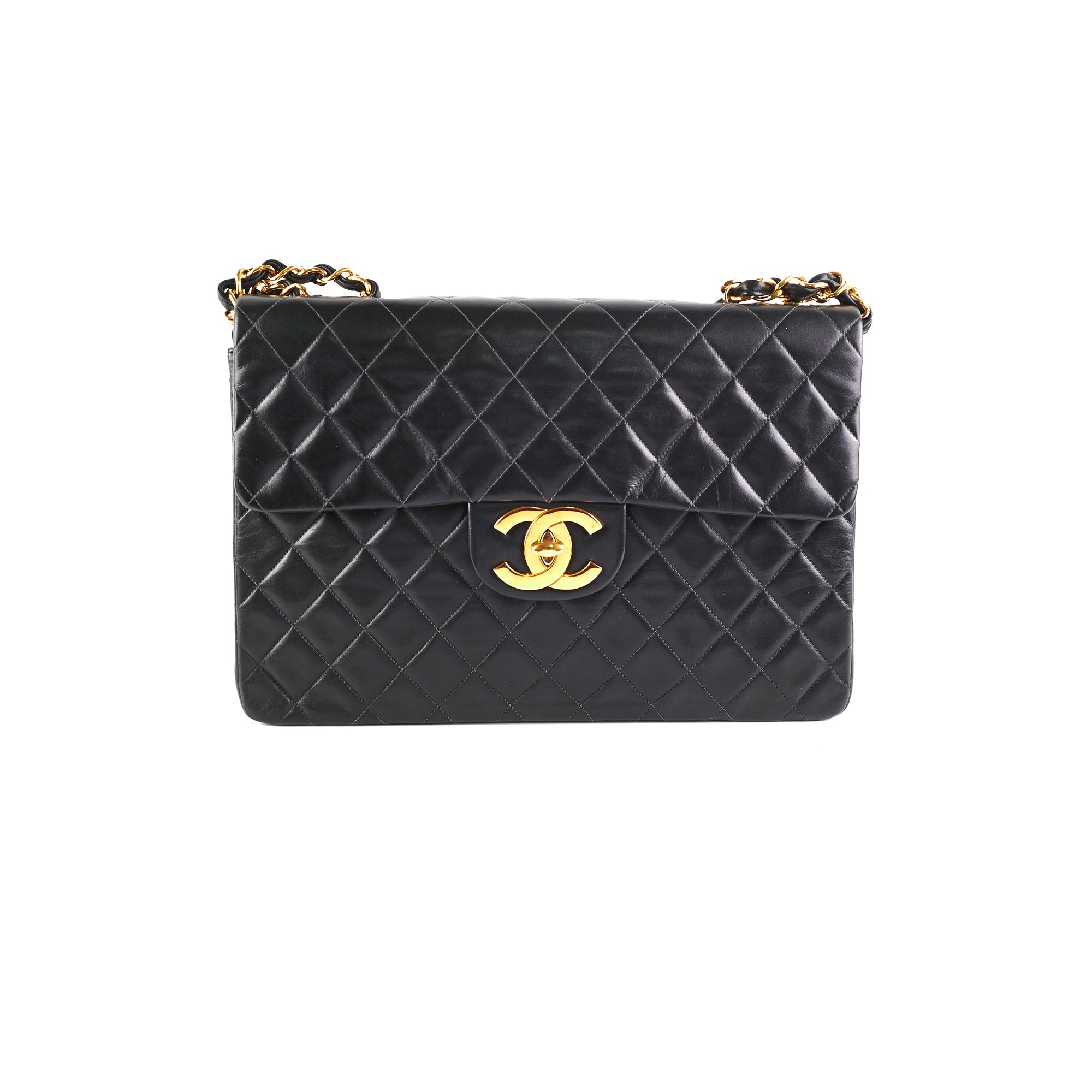 Chanel Vintage 24 Gold Mini Flap Bag - THE PURSE AFFAIR