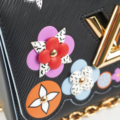 Louis Vuitton Twist MM Black Floral