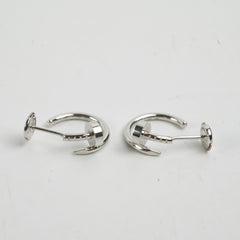 Cartier Juste Un Clou Earrings White Gold