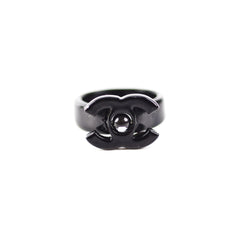 Chanel Ring Black