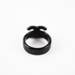 Chanel Ring Black