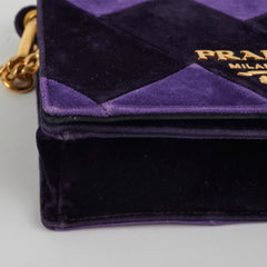 Prada Velvet Purple Crossbody