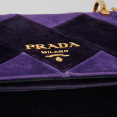 Prada Velvet Purple Crossbody