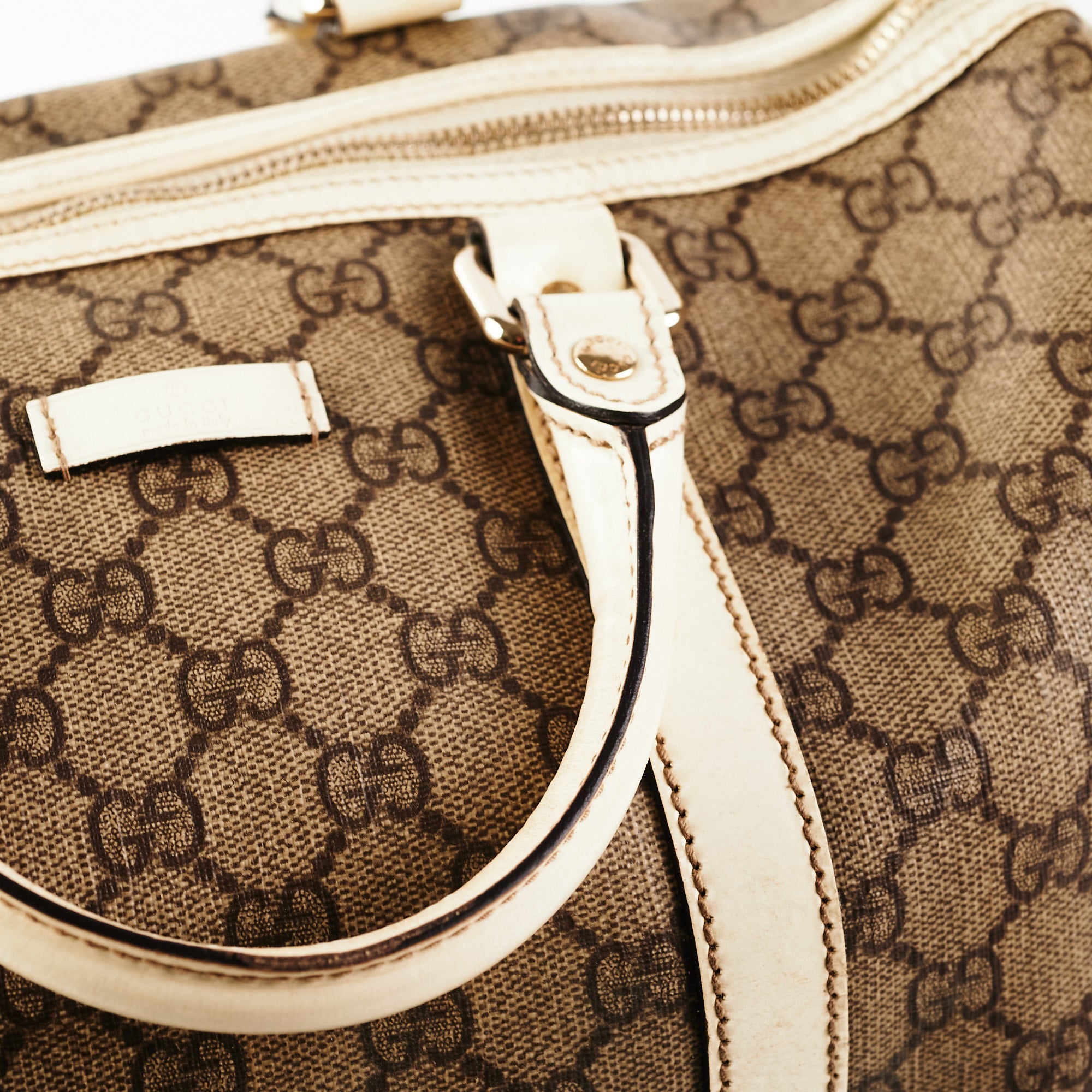 Gucci Boston Diamante Brown Bag - THE PURSE AFFAIR