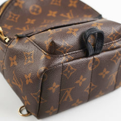 Louis Vuitton Palm Spring Mini Monogram Backpack New Style Zipper