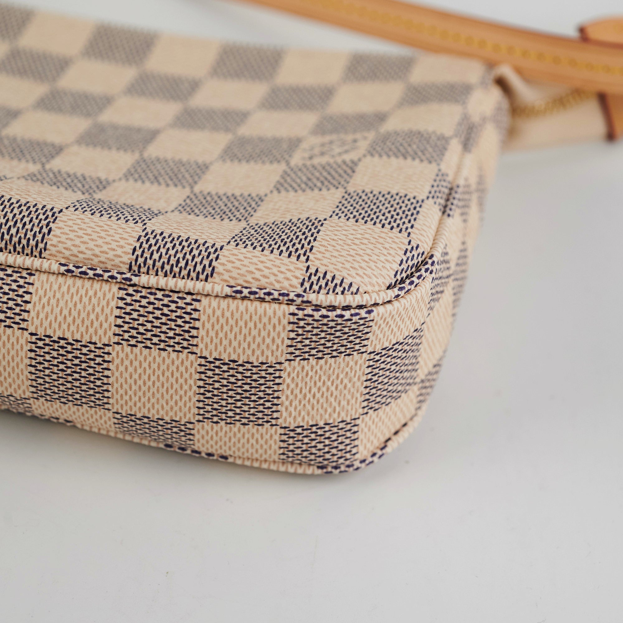 ITEM 24 - Louis Vuitton Pochette Accessories Damier Azur - THE PURSE AFFAIR