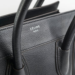 Celine Mini Luggage Tote Black