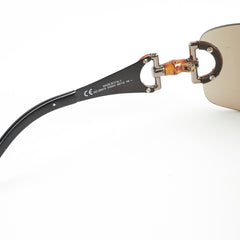 Gucci Sunglasses Black Bamboo