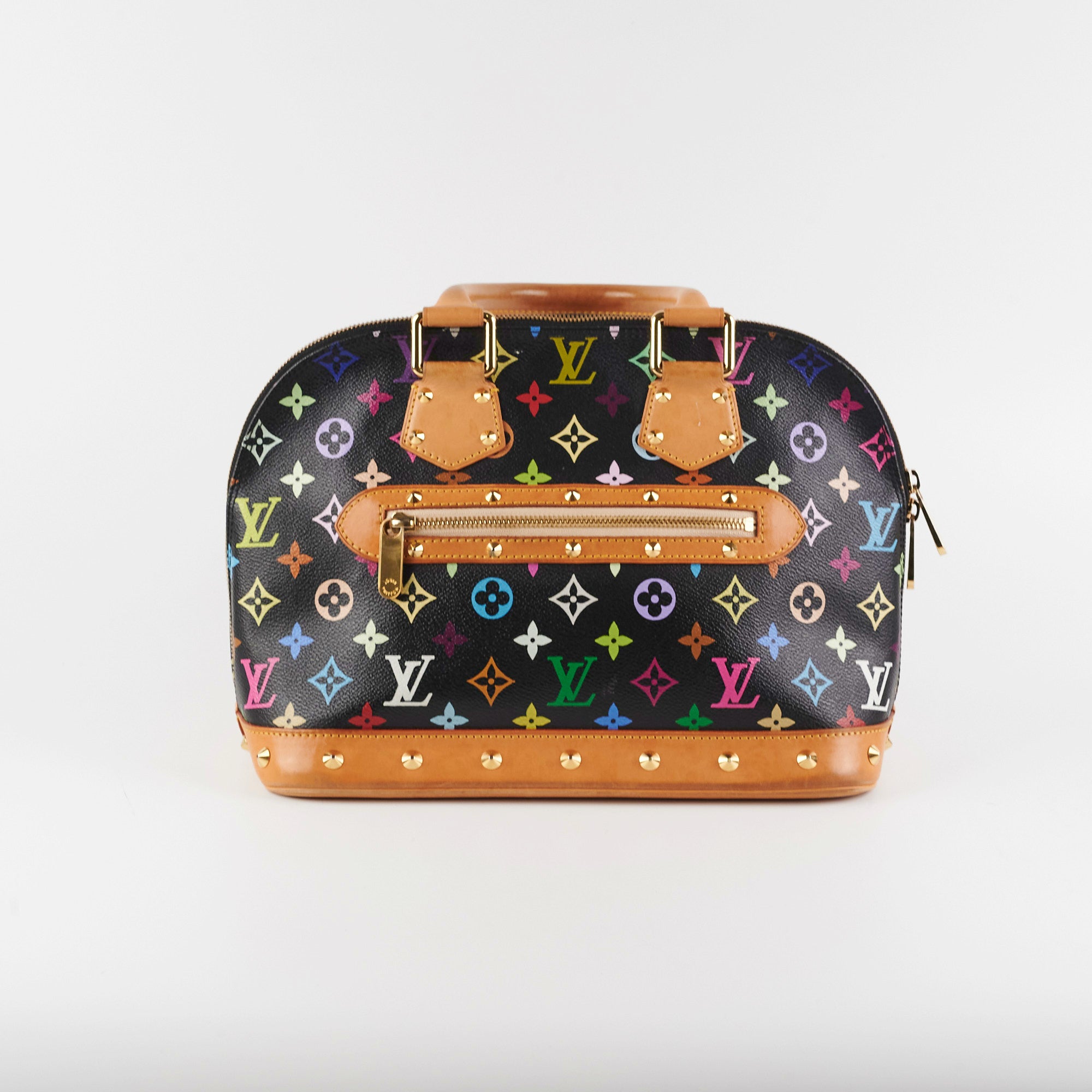 Louis Vuitton, Bags, Authentic Louis Vuitton Multicolor 208 Alma Monogram  Bag