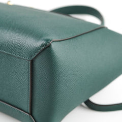 Celine Micro Belt Dark Green Shoulder Bag