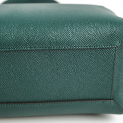 Celine Micro Belt Dark Green Shoulder Bag