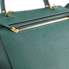 Celine Micro Belt Dark Green Shoulder Bag