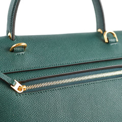 Celine Micro Belt Dark Green Shoulder Bag