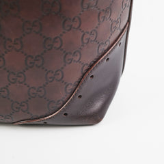 Gucci Guccissima Monogram Brown Tote Bag