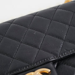 Chanel Pearl Flap Black