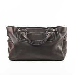 Celine Leather Boogie Bag Black