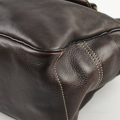 Celine Leather Boogie Bag Black