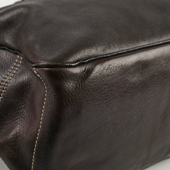 Celine Leather Boogie Bag Black