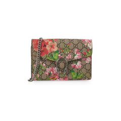 Gucci Blooms Dionysus Chain Wallet WOC Crossbody Bag