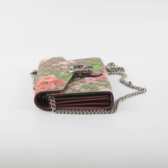 Gucci Blooms Dionysus Chain Wallet WOC Crossbody Bag