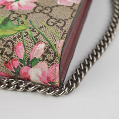 Gucci Blooms Dionysus Chain Wallet WOC Crossbody Bag