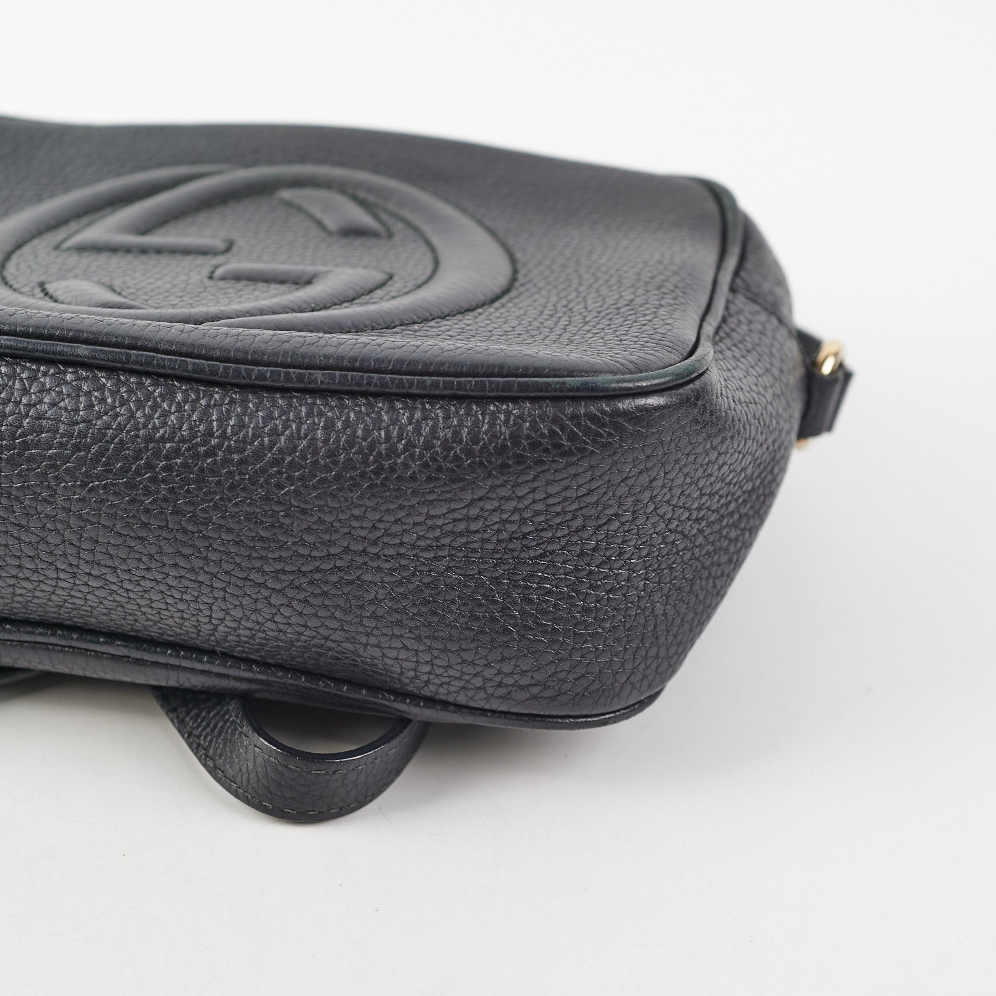 Soho leather handbag Gucci Black in Leather - 27460145