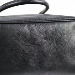 Prada Medium Galleria Black Saffiano Leather Tote