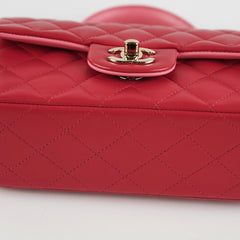 Chanel Mini Rectangular Top Handle Rose (Microchipped)