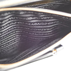 Prada Medium Galleria Black Saffiano Leather Tote