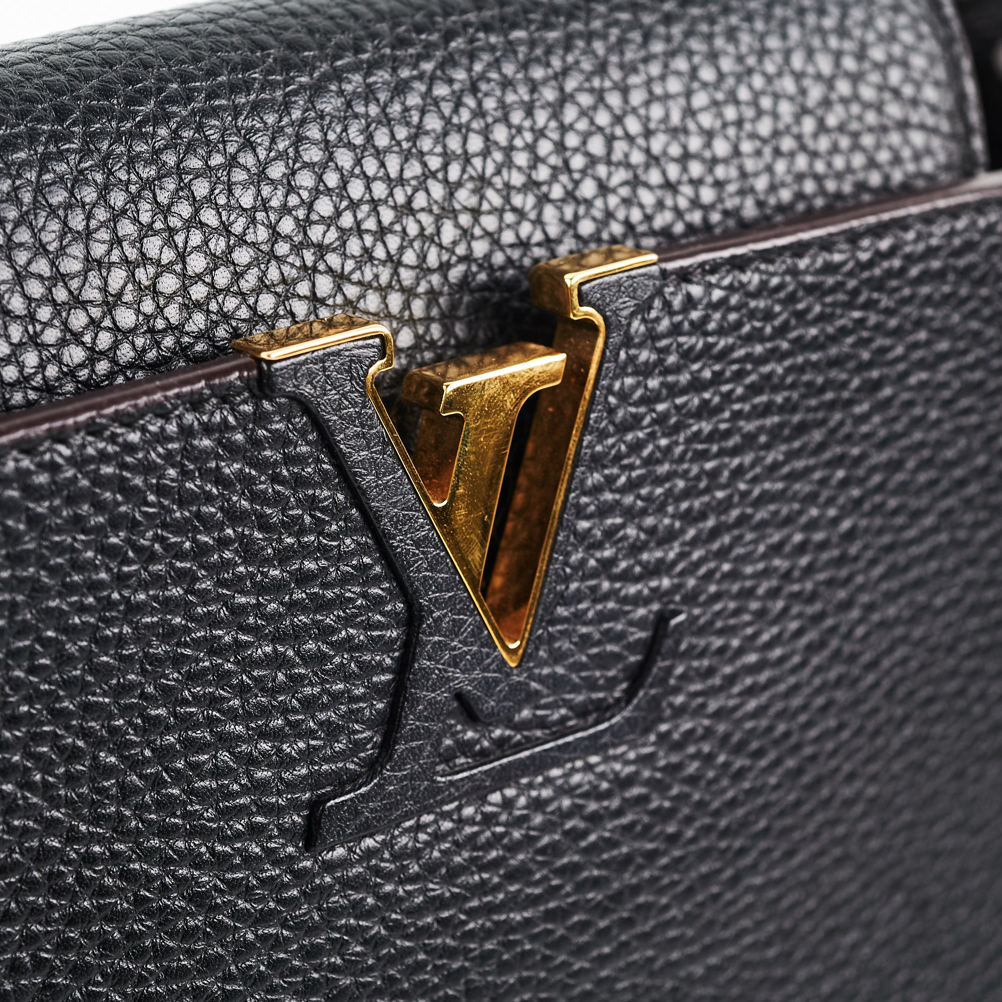 Louis Vuitton - Capucines GM Calfskin Noir