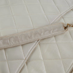 Chanel Vintage White Tote Bag