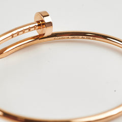 Cartier Juste Un Clou Size 14 Pink Gold Small Model 2021