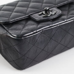 Chanel Mini Square Calfskin So Black