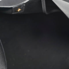 Saint Laurent Black Leather Tote