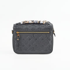 Louis Vuitton Black Monogram Empreinte Metis 2018