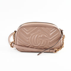 Gucci Marmont Small Dusty Pink Shoulder Bag