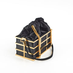 Saint Laurent Cage Minaudiere Bag