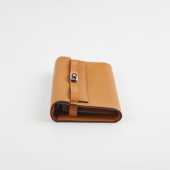 Hermes Kelly to Go B Stamp Caramel Evercolor