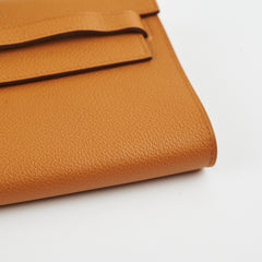 Hermes Kelly to Go B Stamp Caramel Evercolor