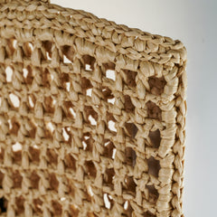 Prada Raffia Crochet Natural Tote Bag