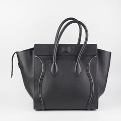 Celine Mini Luggage Calfskin Black